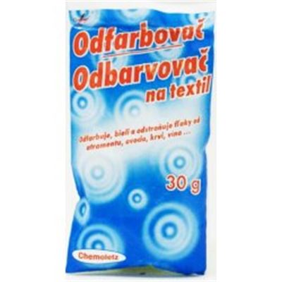 Chemoletz odfarbovač na textil 30 g                                             