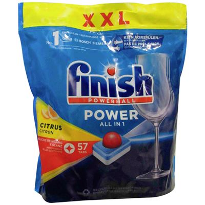 Tablety do umývačky riadu Finish 57 ks All-in-1 Power Citrus                    