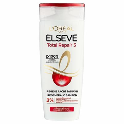 LOreal Elseve Total Repair 5 2v1 regeneračný šampón 250 ml                      