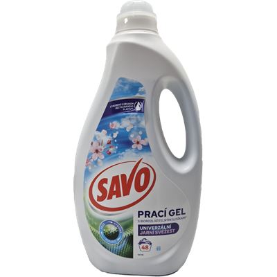 Savo prací gél universal jarná sviežosť 2,4 l = 48 PD                           