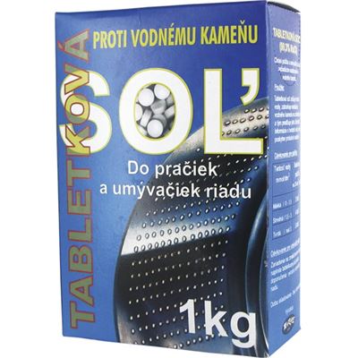 Tabletková soľ proti vodnému kameňu 1 kg                                        