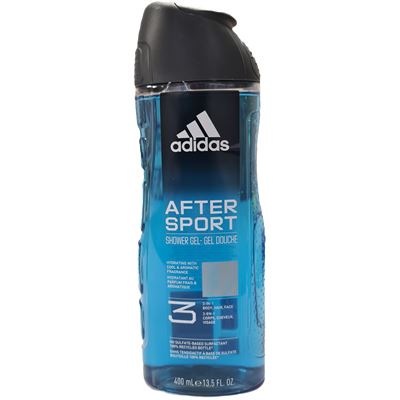 Adidas 3 Active After Sport Men sprchový gél 400 ml                             