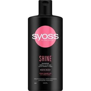 syoss šampón 440ml shine - pre normálne vlasy bez lesku                         