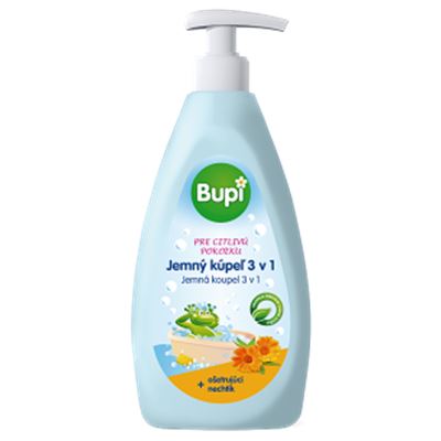 Bupi jemný kúpeľ 3v1 s nechtíkom 500 ml                                         