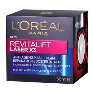 LOREAL PARIS Revitalift Laser X3 Night 50 ml                                    