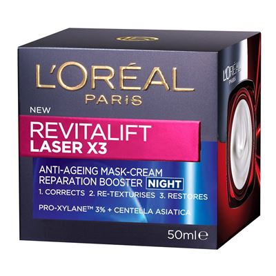 LOREAL PARIS Revitalift Laser X3 Night 50 ml                                    