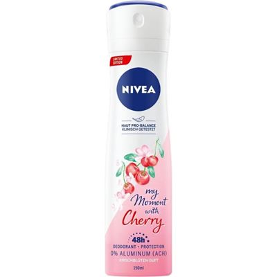 NIVEA DEO SPRAY 150ML CHERRY                                                    