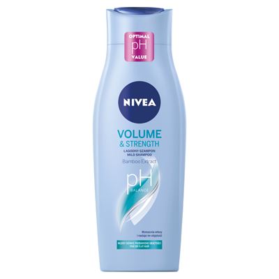 Nivea šampón objem a sila s bambusovým extraktom 400ml                          