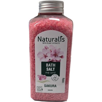 Naturalis kúpeľová soľ - Sakura 1000 g                                          