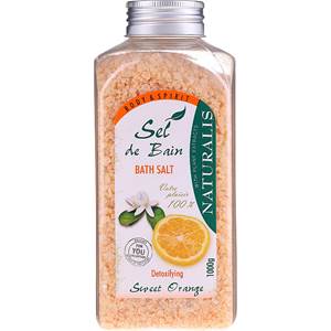 Naturalis soľ do kúpela 1kg sladký pomaranč - detoxikačná                       