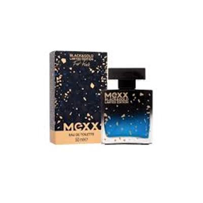 Mexx Eau de toilette 50 ml black&gold limited edition for him                   