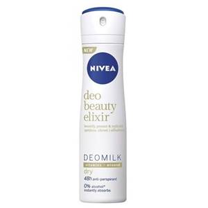 Nivea deo beauty elixir deomilk dry vitamins, mineral 150ml 48h anti-perspirant 