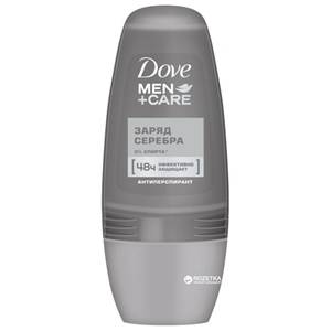 Dove men + care silver control 48 h guličkový antiperspirant 50 ml pre mužov    