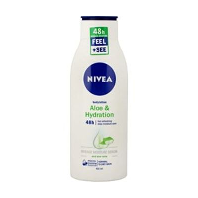 Nivea telové mlieko Aloe& hydration 48H, 400 ml                                 