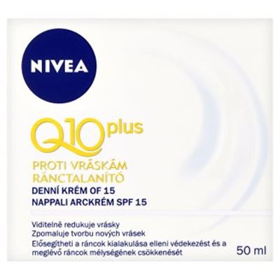 NIVEA VISAGE Q10 plus DENNÍ KRÉM proti vráskam OF 15, 50ML                      