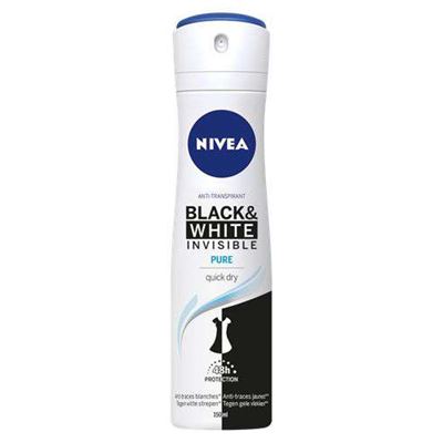 Nivea Deodorant invisible black & white pure                                    