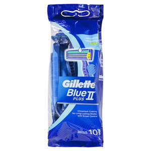 Gillette Blue II 10ks pánske jednorázové žiletky                                