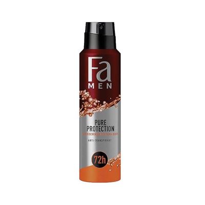 FA MEN DEOSPRAY PURE PROTECTION GUARANA 150 ML 72h.                             