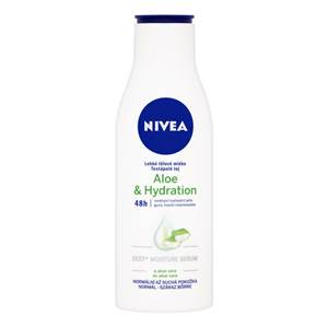 Nivea ľahké telové mlieko 250 ml Aloe&Hydration, normálna až suchá pokožka      