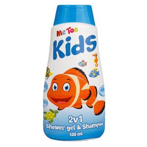 Me Too Kids 2v1 sprchový gél & šampón na vlasy 500ml                            