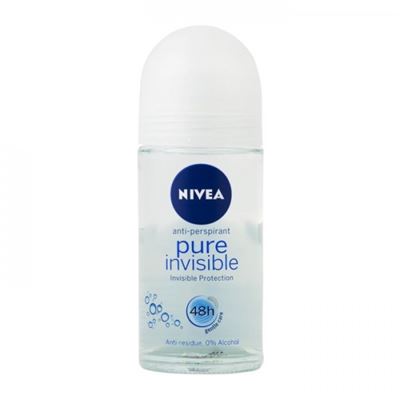 NIVEA PURE INVISIBLE ROLL ON 50ML                                               