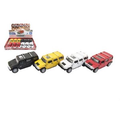 Auto Hummer H2 SUV kov 12cm na spätné natiahnutie 224                           