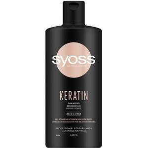 syoss šampón 440 ml keratin, posilňujúci pre krehké vlasy                       