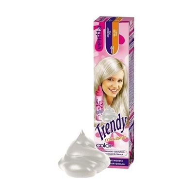 Venita Trendy farebné penové tužidlo na vlasy, č. 11 farba strieborný prach 75ml