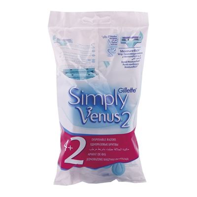 Gillette Simply Venus 2, 6 ks                                                   