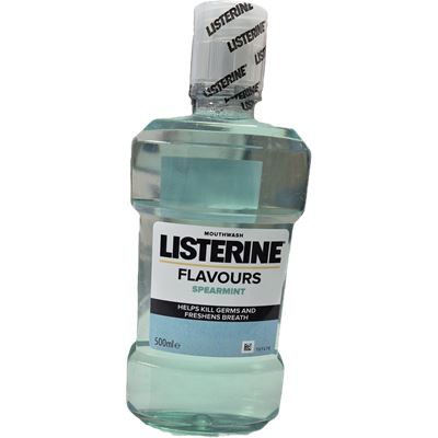 Ústna voda  spearmint s príchuťou Mäta - 500 ml                                 