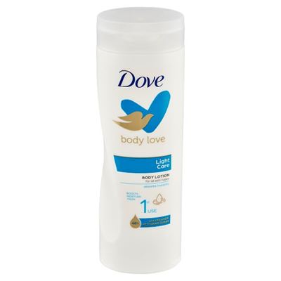 Dove Body Love Light Care telové mlieko 400 ml                                  