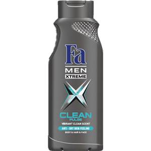 Fa Men Xtreme Clean Pulse sprchový gél pánsky 400 ml                            