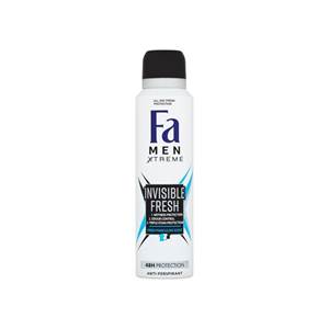 FA Men Xtreme Invisible Fresh, pánsky antiperspirant sprej 150 ml               