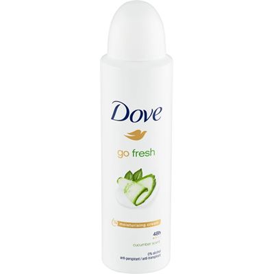 Dove Go Fresh Touch Uhorka & Zelený čaj antiperspirant 150 ml                   