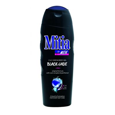 MITIA SPRCHOVÝ GÉL 2V1 MEN BLACK JADE 400ML                                     