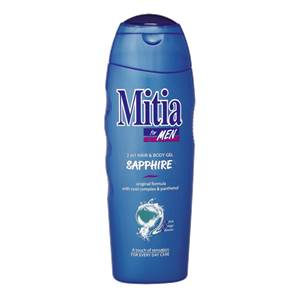Mitia for men 2 in 1 hair & body gel SAPPHIRE 400ml                             