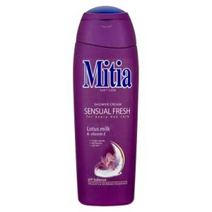 Mitia shower cream sensual fresh lotus milk & vitamin E 400 ml                  