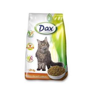 Dax hydinové granule pre mačky 1kg                                              