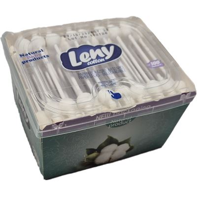 Vatové tyčinky Leny Baby do uší 100 ks                                          