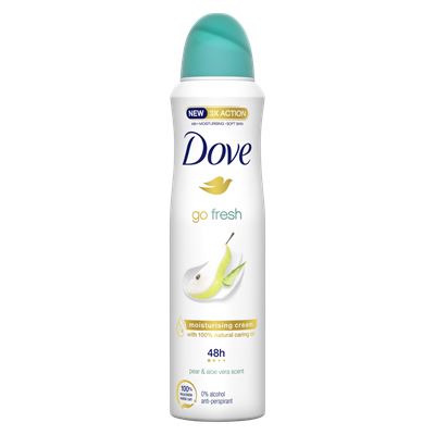 Dove deo pear & aloe vera scent 150 ml anti-perspirant 48h                      