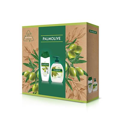 Kazeta Palmolive olive & milk sprchové mlieko 250ml a mydlo 300ml               