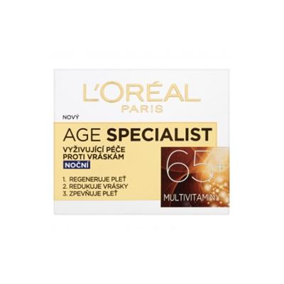 LOREAL PARIS Age Specialist 65 + nočný krém 50 ml                               