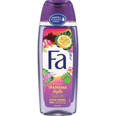 Fa sprchovací gél Brazilian Vibes Ipanema Nights 250 ml                         