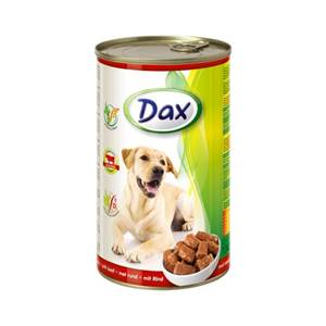 Dax konzerva pre psov s hovädzím mäsom 1240g                                    