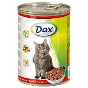Dax konzerva kúsky Mačka - hovädzie 415g                                        