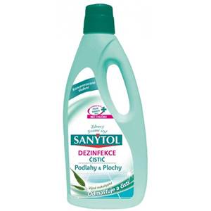 Sanytol podlahy & plochy 1L dezinfekčný čistič s vôňou eukalyptu                