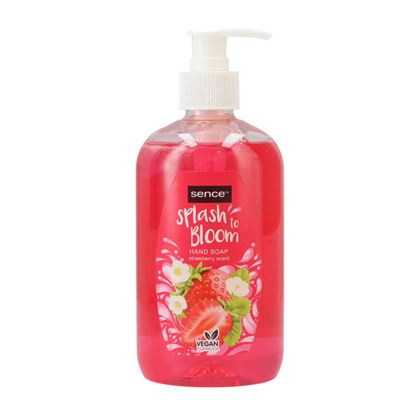 Sence Pump Mydlo na ruky - Splash to Bloom Jahoda - 500 ml                      