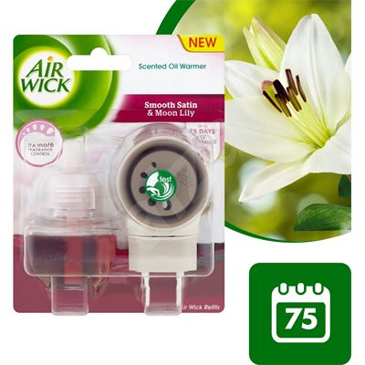 AIR WICK Electric komplet Jemný satén a mesačná ľalia 19 ml                     