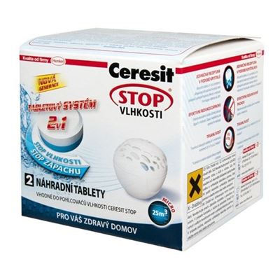 CERESIT Stop vlhkosti Aero 360 náhradné tablety 2x450g                          