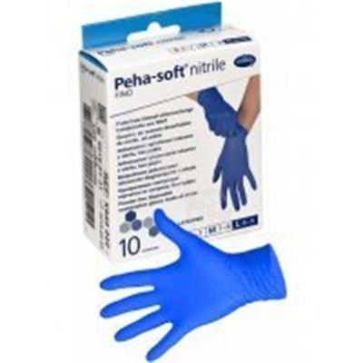 Rukavice vyťahovcie Peha-soft NITRILE  L 10ks                                   